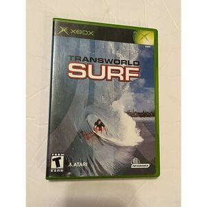 TransWorld Surf Microsoft Xbox Video Game Complete 2001